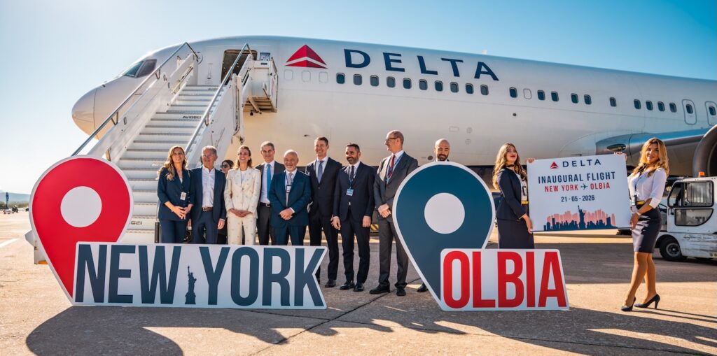 Delta Olbia-New York da uff st