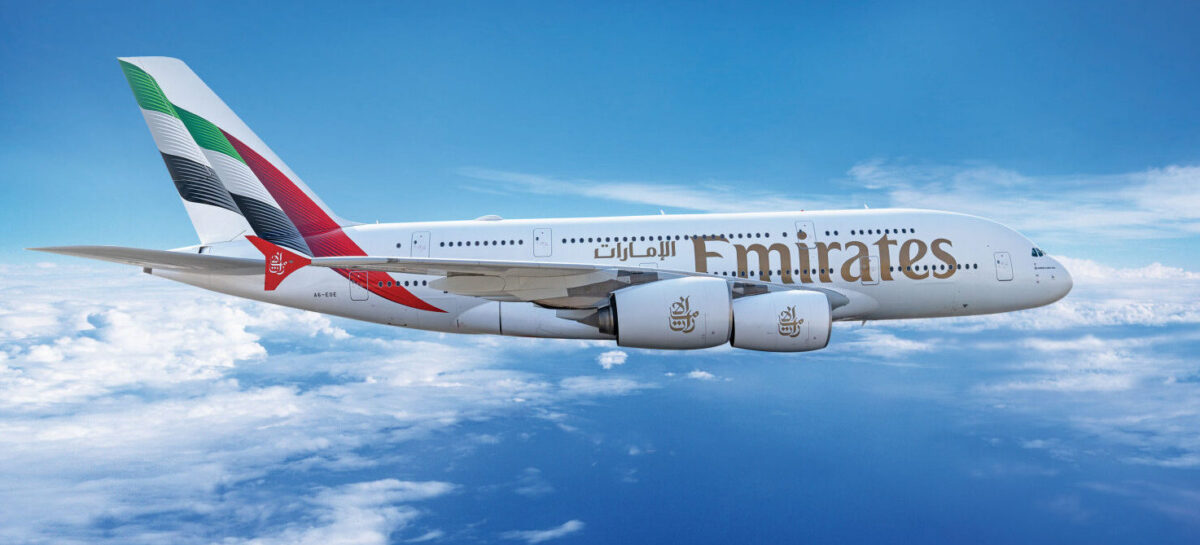 Emirates, riattivato il 96% del network globale