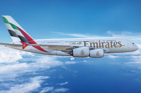 Emirates, riattivato il 96% del network globale