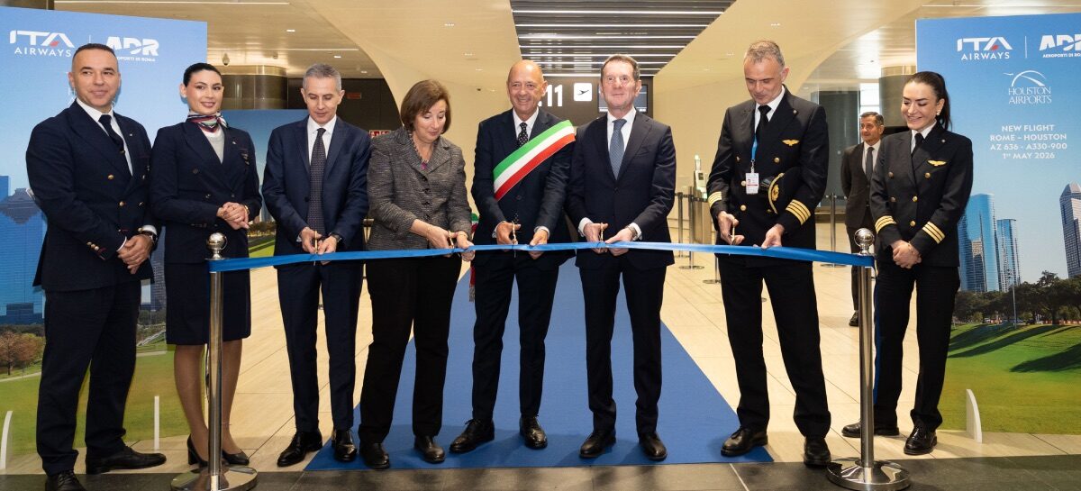 Ita, al via il primo (storico) volo Roma-Houston