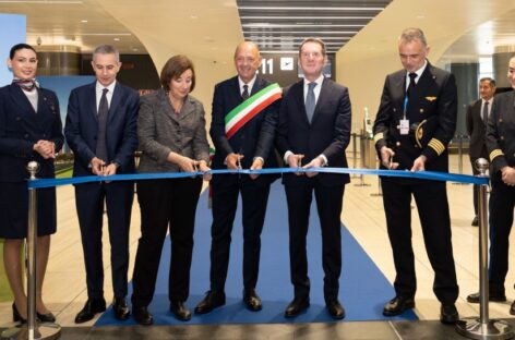 Ita, al via il primo (storico) volo Roma-Houston