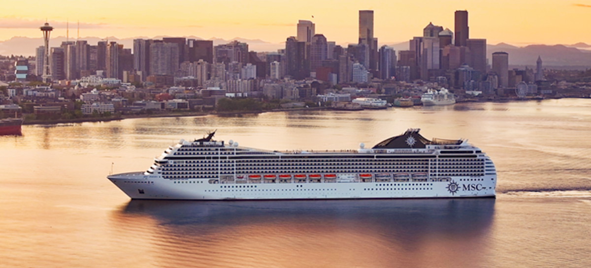 Msc Poesia in viaggio per la prima crociera in Alaska