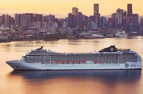 Msc Poesia in viaggio per la prima crociera in Alaska