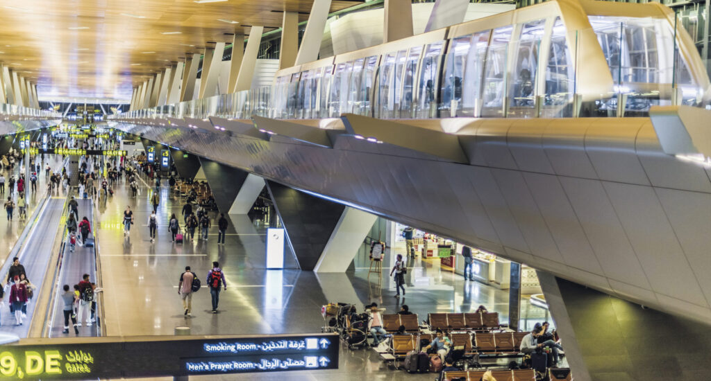 Doha International Airport da adobe