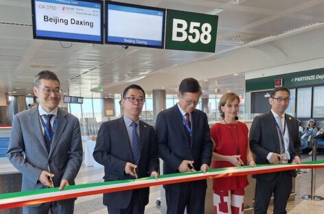 Air China inaugura il volo Milano-Pechino Daxing