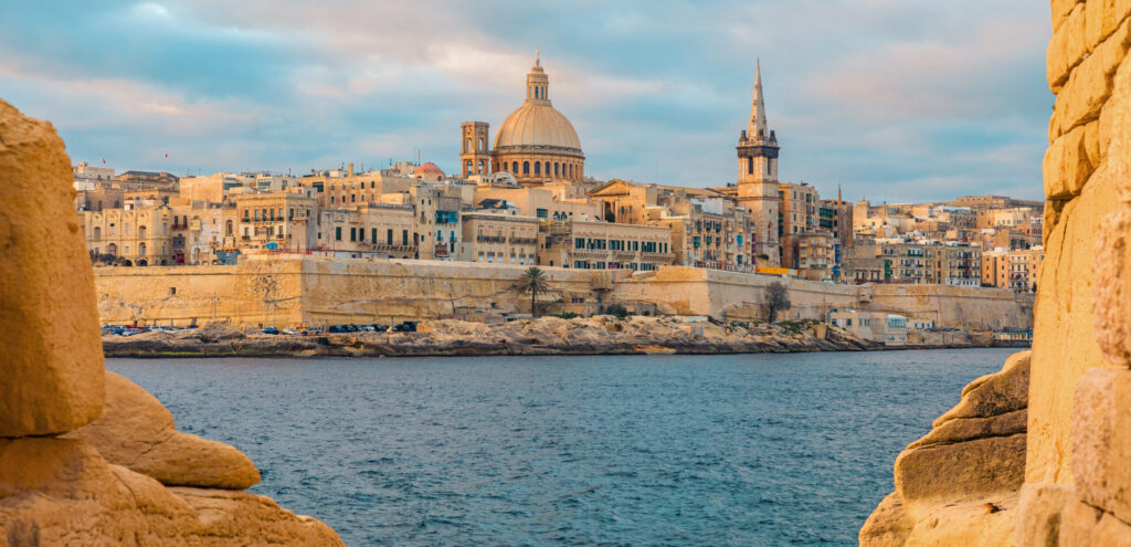 La Valletta Malta da adobe