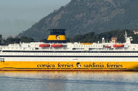Corsica Sardinia Ferries, torna dopo il restyling Mega Serena