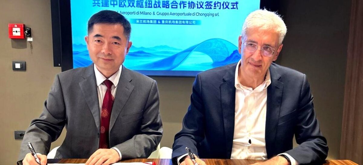 Malpensa, partnership per l’alta connettività Europa-Cina