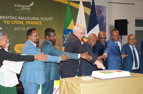 Ethiopian inaugura la rotta Addis Abeba-Lione