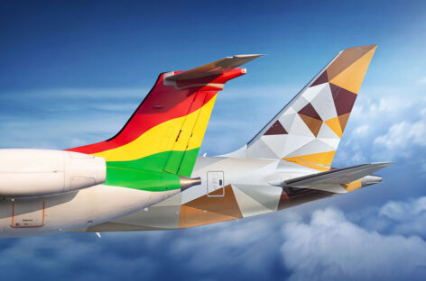 Etihad, partnership strategica con Africa World Airlines