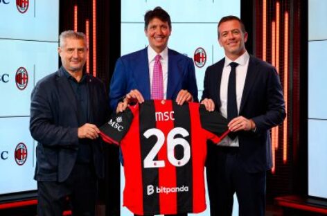 Msc Crociere sarà ancora Principal Partner del Milan