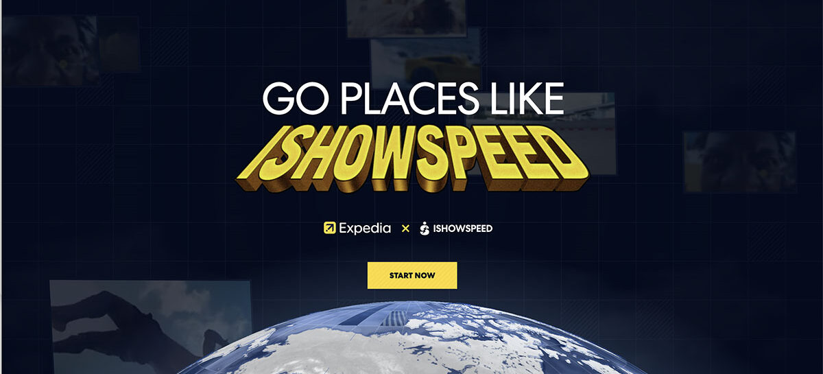 Expedia vende viaggi con il content creator IShowSpeed