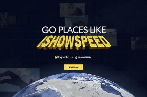 Expedia vende viaggi con il content creator IShowSpeed