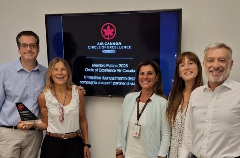 Welcome Travel resta nel Platinum Circle di Air Canada