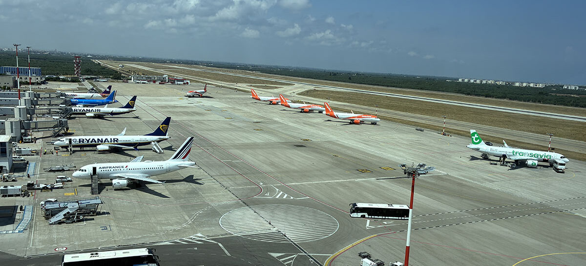 Aeroporti di Puglia, traffico in crescita con il turismo estero