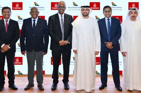 Emirates amplia il codeshare con South African Airways