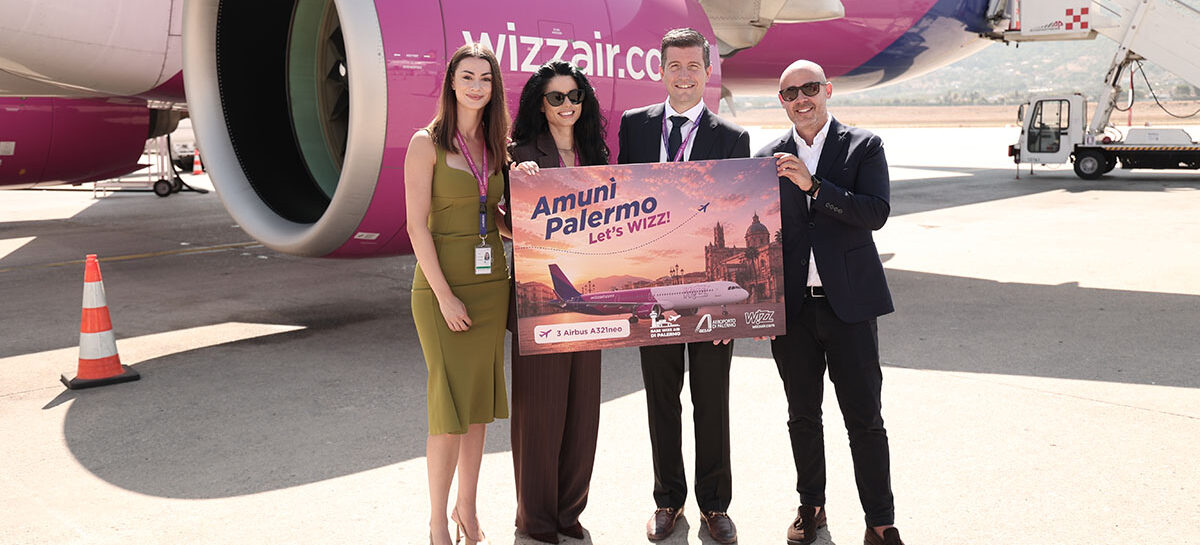 Wizz Air inaugura la base di Palermo