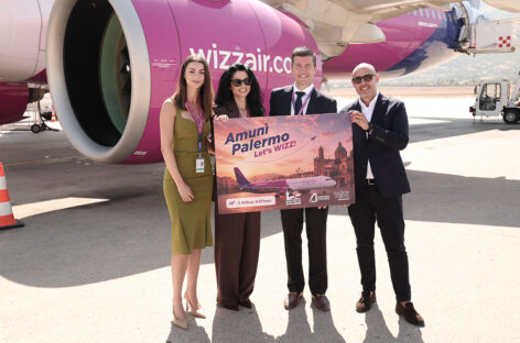 Wizz Air inaugura la base di Palermo