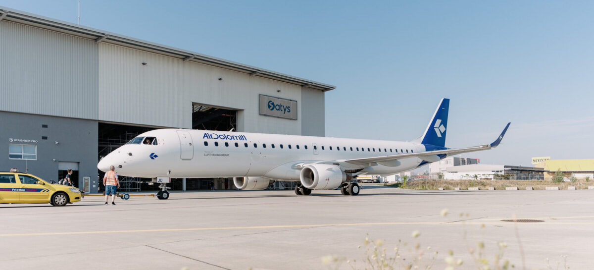 Air Dolomiti ridisegna la livrea nel segno di Lufthansa Group