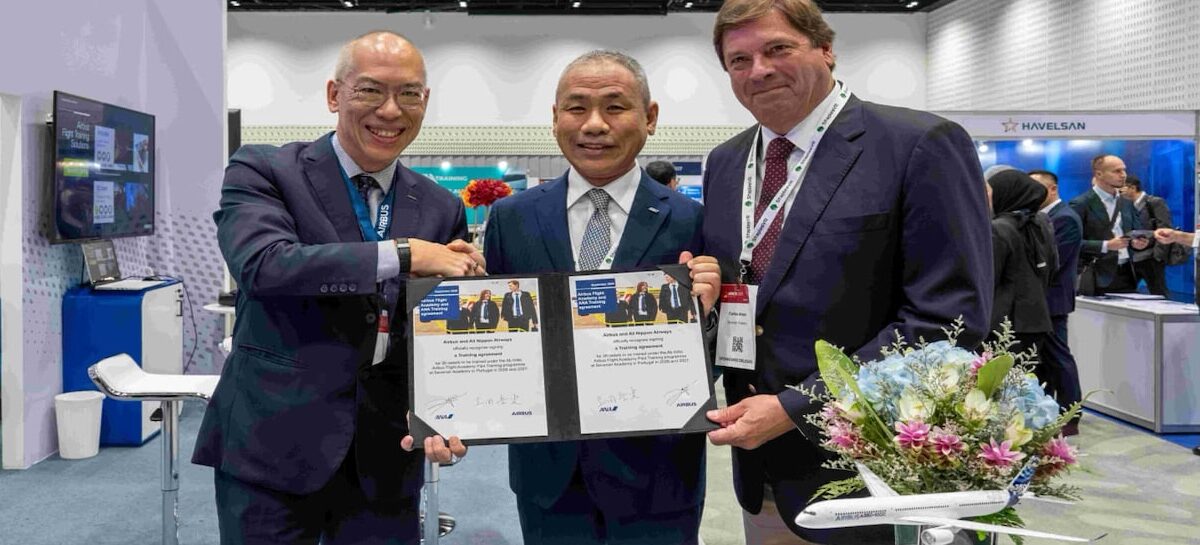 Airbus formerà la nuova generazione di piloti All Nippon Airways