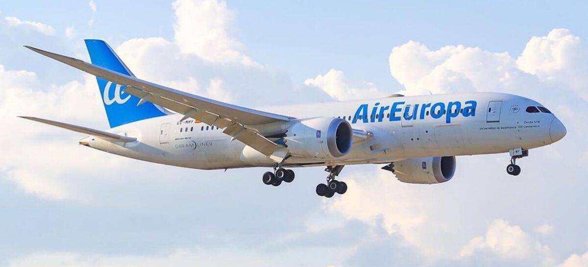 Il piano “Air Europa On” migliorerà il lungo raggio