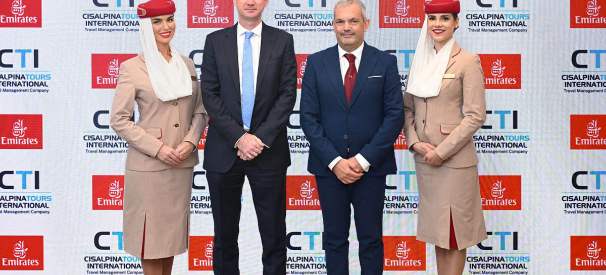 Emirates e Cisalpina rafforzano la partnership nel marine travel