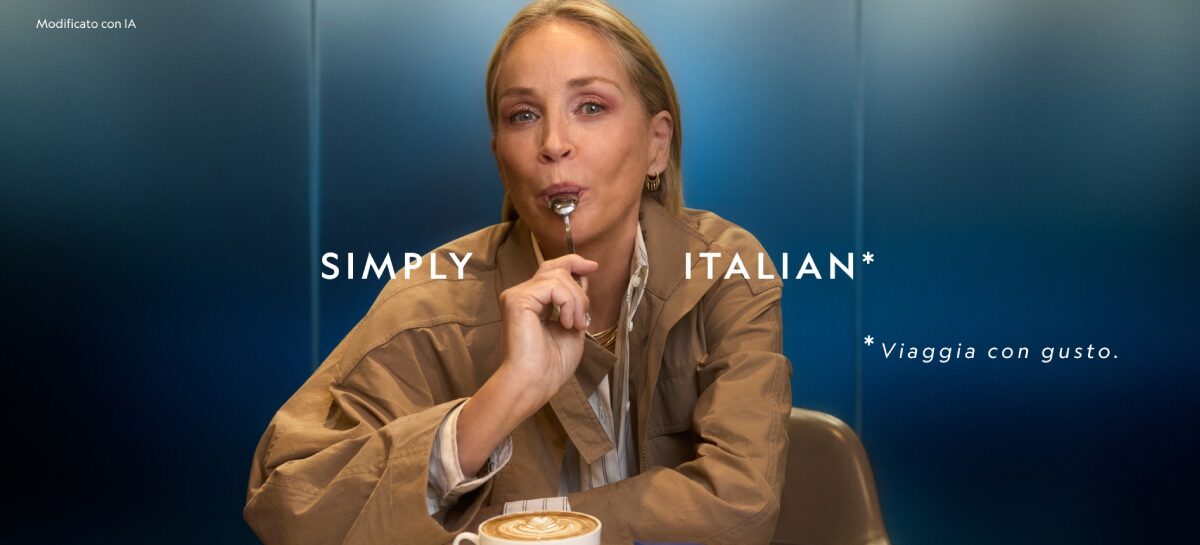 Simply Italian, campagna Ita con Sharon Stone