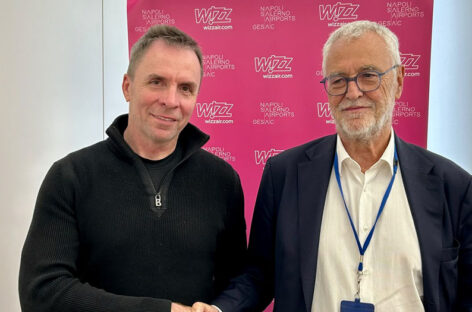 Wizz Air apre tre rotte da Salerno