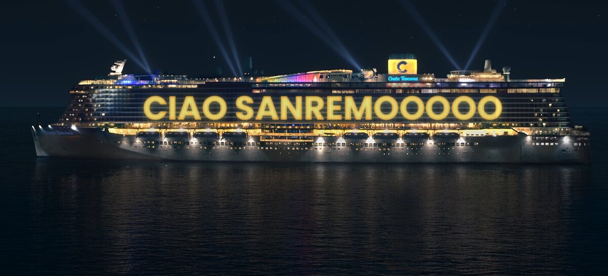 Costa torna a Sanremo con la Crociera della Musica
