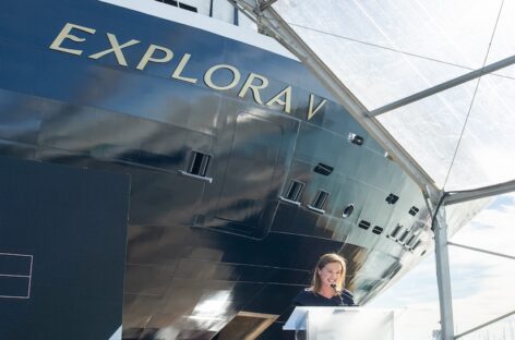 Explora Journeys celebra a Genova il varo di Explora V