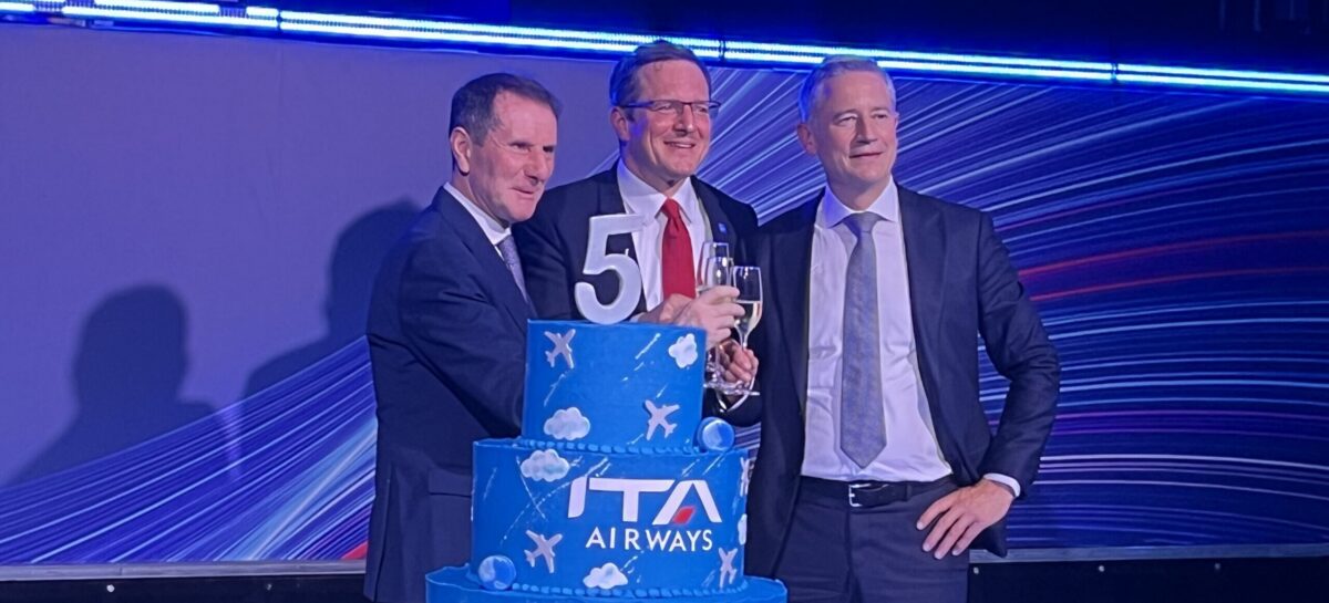 Cinque anni di Ita Airways: “Aerei raddoppiati”