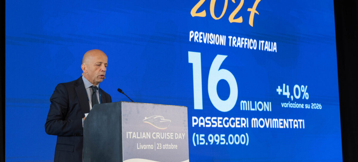Tutti i numeri dell’Italian Cruise Watch 2027