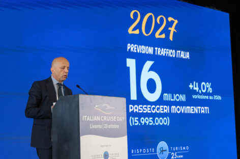 Tutti i numeri dell’Italian Cruise Watch 2027