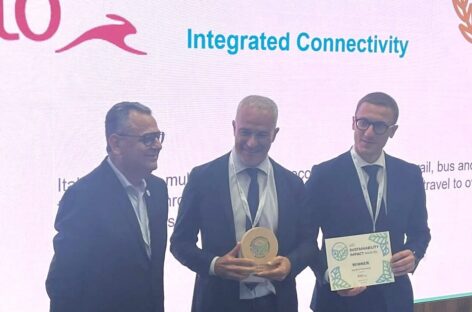 Italo premiata con l’Uic Sustainability Award per l’intermodalità