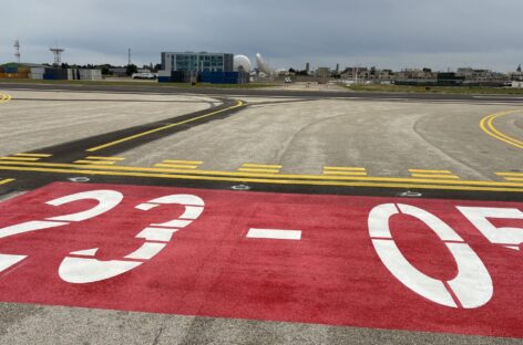 Aeroporto di Brindisi, completata la riqualificazione della pista