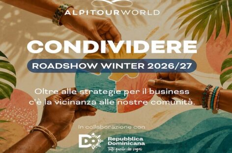Alpitour World in 53 città con il roadshow “Condividere”