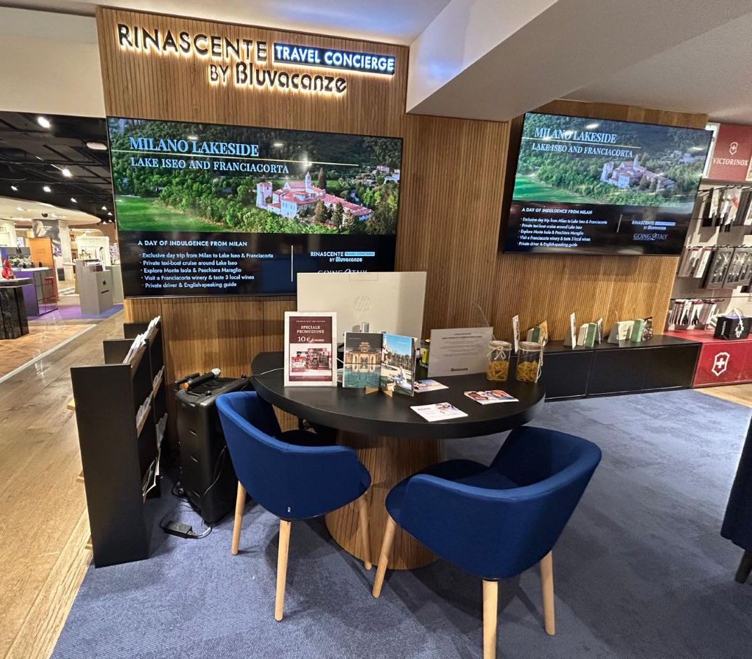 Store Rinascente Travel Concierge inaugurazione uff st