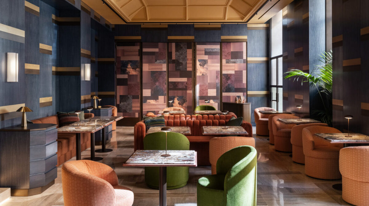 Apre Thompson Rome: i pavimenti dell’hotel di Giò Pomodoro
