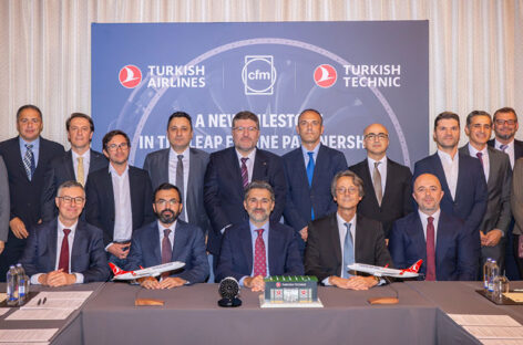 Turkish Airlines, accordo con Cfm per oltre 300 motori