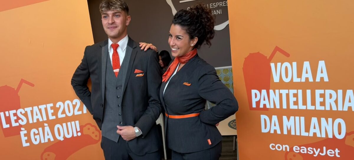 easyJet vola a Pantelleria da Napoli e Milano